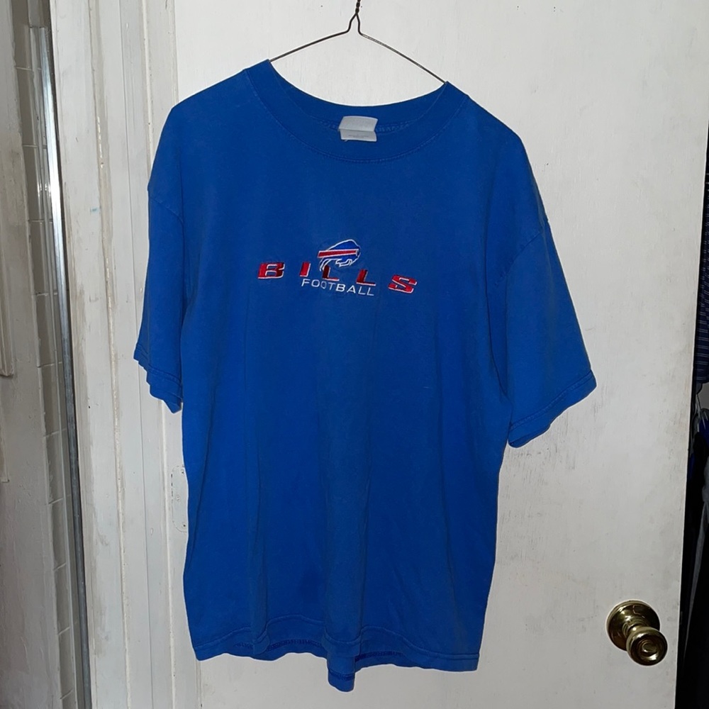 Buffalo Bills Cross-Stitched Shirt